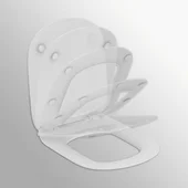 Ултратънка тоалетна седалка с плавно затваряне Tesi Vidima - Thumbnail 1