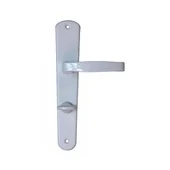 Бяла дръжка за сервизна брава 70 мм Класико SONICO - Thumbnail 1