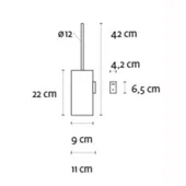 Конзолна четка за тоалетна Лукс Extra KAPITAN - Thumbnail 2