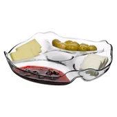 Плато за сервиране 4 части 25 см Basic PASABAHCE - Thumbnail 1