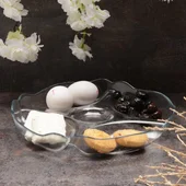 Плато за сервиране 4 части 25 см Basic PASABAHCE - Thumbnail 3